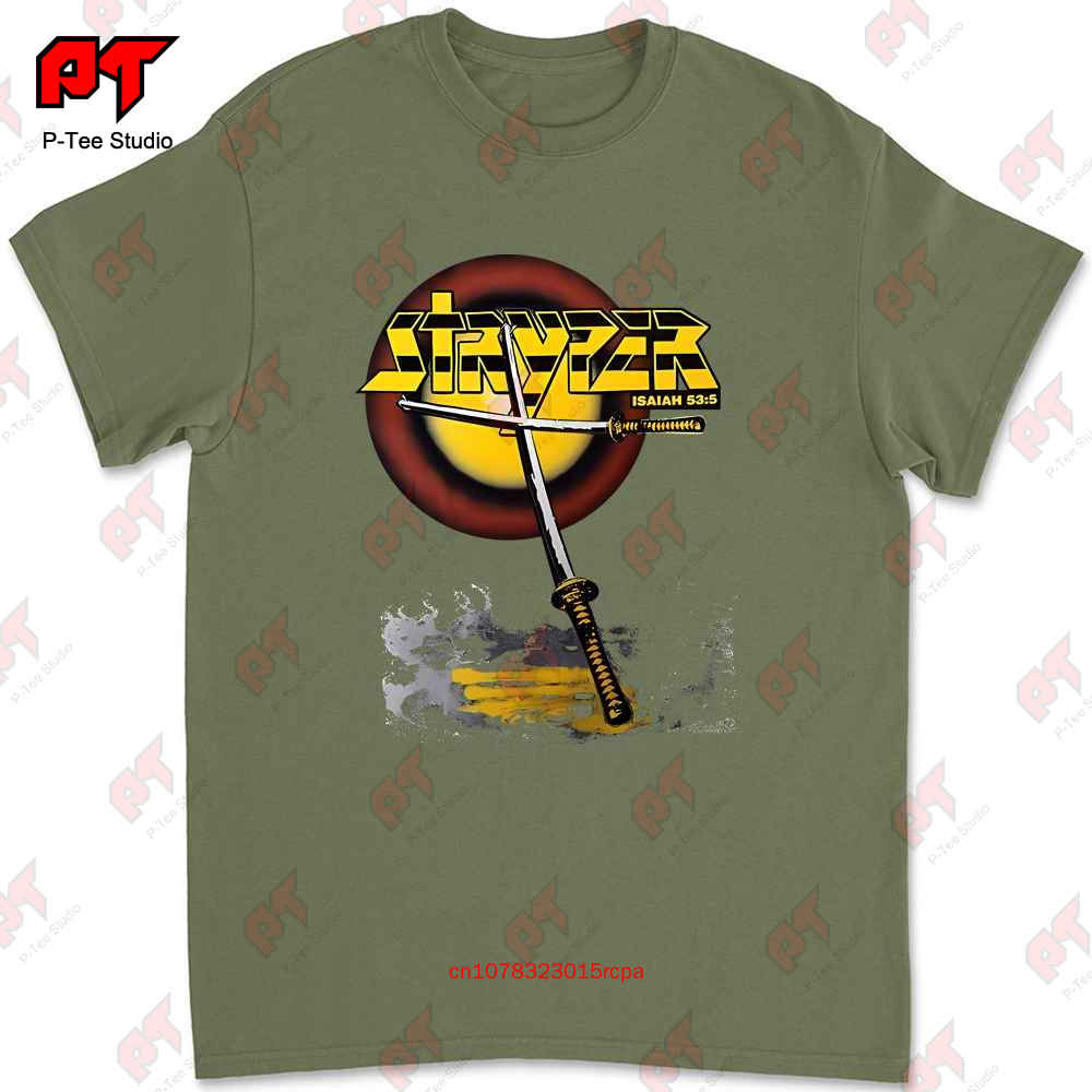 

Vintage 1986 Stryper Soldiers Under ComUnisexd Tour T Shirt Large Rare Version Poly NGND 4XL