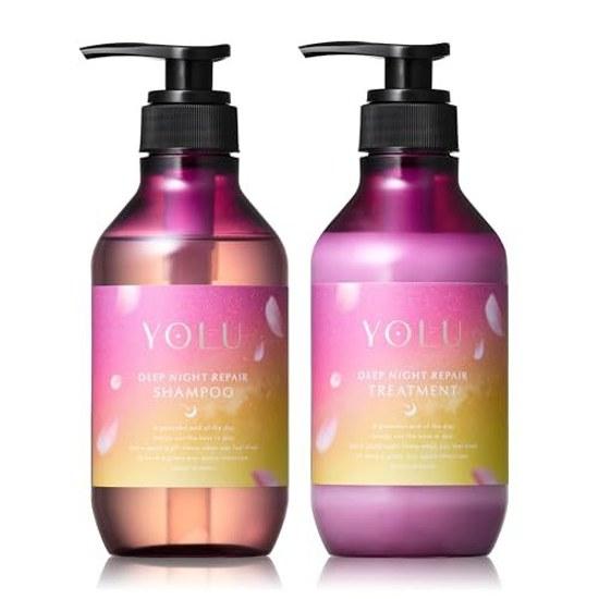 Frühlings-Limited Edition YOLU Yoru Treats Tief Nacht Reparatur Shampoo Treatment Set Nacht-Schönheit Trockenheit Feuchtigkeitsschäden Pflege