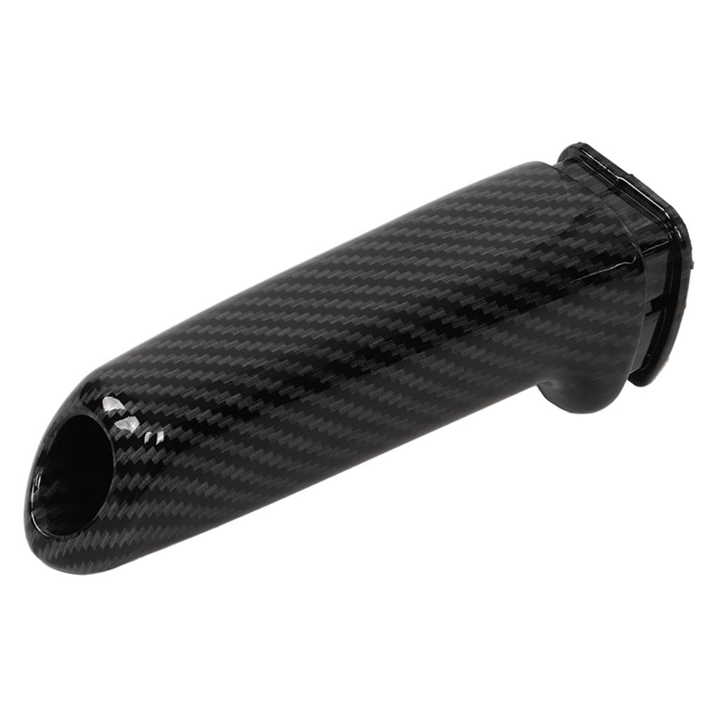 Car Handbrake Handle Cover Trim Hand Brake Sleeve Protector Automotive Interior DecorationCarbon Fiber Style