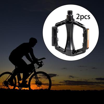 Bicycle Pedals Bike Heavy Duty Non-Slip Aluminum Alloy Hollow for Bicycles