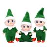 Poseable Christmas Baby Elf Dolls Ornament Plush Toys Kids Gift 2024 Christmas Party Decoration for Home 2025 New Year Supplies