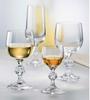 Bohemian Glass "Claudia" Liqueur and Chilled Sake Glasses, Set of 6, 40149-50-6, Dishwasher Safe, Crystallex