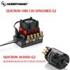 Original HOBBYWING QuicRun 3650SD G2 Induction Brushless Motor And QUICRUN 10BL120-SENSORED G2 For 1/10 RC Car