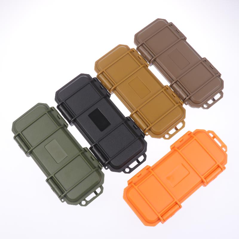 Folding Knife Storage Box Durable Shockproof Camping Box Sealed Carry Box Wear Resistant Sealed Storage Box Equipment Dry Box
