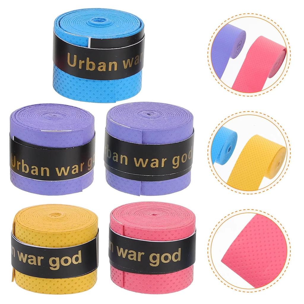 PU Absorbent Anti-Slip Grip Strap for Tennis Badminton Racket Fishing Rod Bicycle Handlebar Sport Accessory  Protective Features