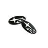2Pcs Acrylic Car Styling Front Hood Rear Trunk Logo Emblem Badge Sticker for Subaru Forester 2017 2018 2021 2025 Accessories ndj6