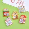 Handmade Resin Accessories: Cream Glue Jewelry, Shoe Buckles, Cute Hairpin Materials, and Cartoon Phone Decorations.