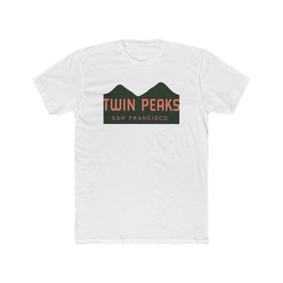 Twin Peaks San Francisco Gay Bar Maglietta Uomo Cotone Girocollo Castro California