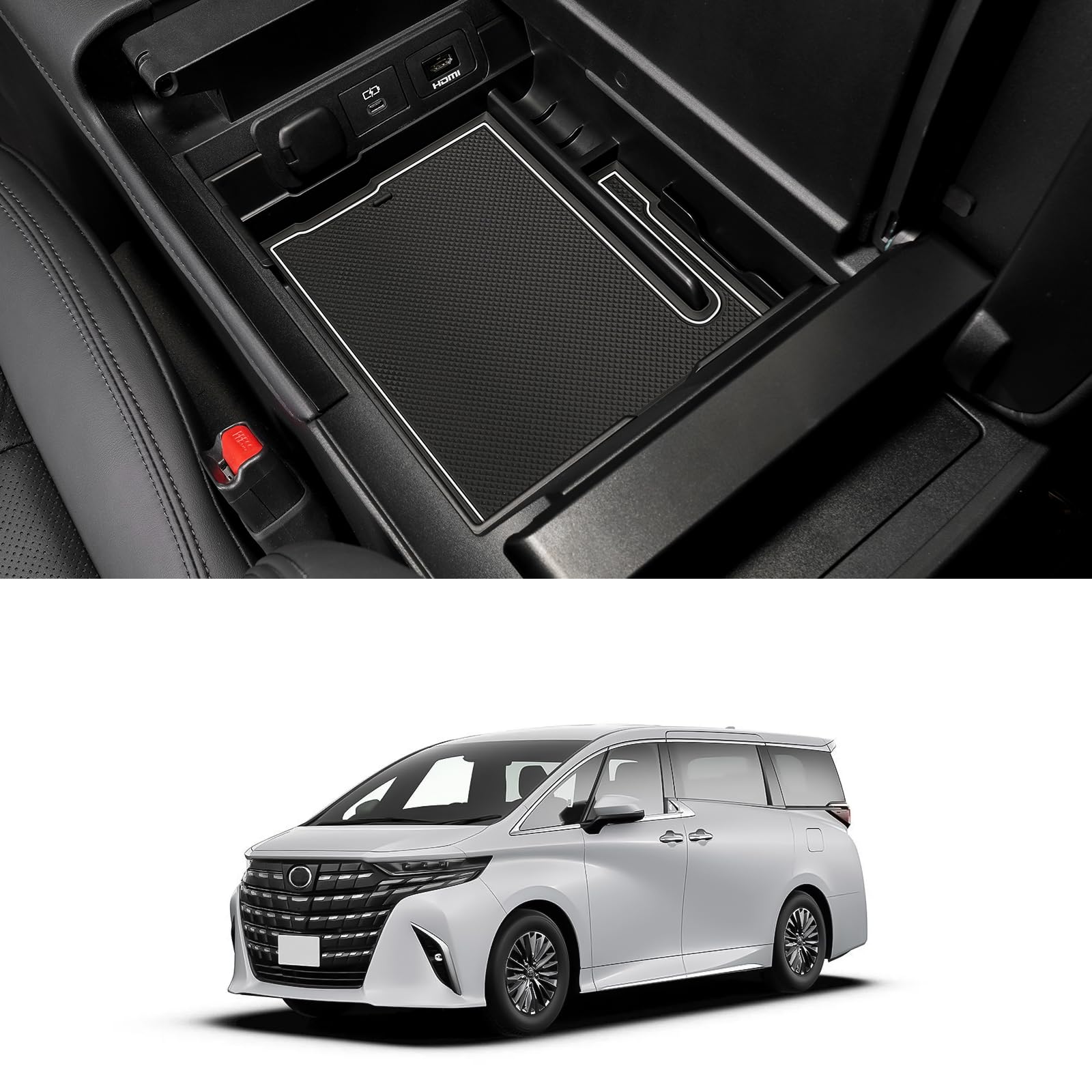 

Auto Spec Console Box for Toyota 40 Series 2023 Center Console Car Storage 3D Small Item Interior Rubber Storage Easy Direct from the Manufacturer чёрный