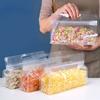 10 Pcs Reusable Food Bag Freezer Stand Up Food Storage Bag Leakproof Top Kitchen Organizer Fresh Shut Bag