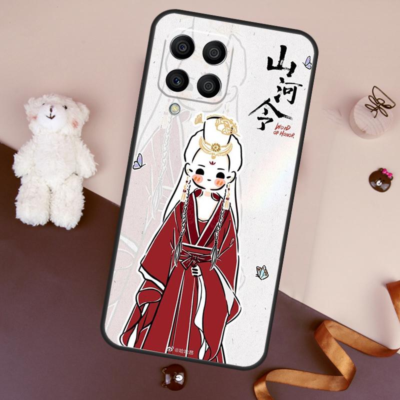 EHRENWORT Shan He Ling Cartoon Hülle Für Samsung Galaxy M32 M52 M14 M54 M13 M33 M53 M56 M36 M16 M31 M11 M12 M35 M55 M15 M06