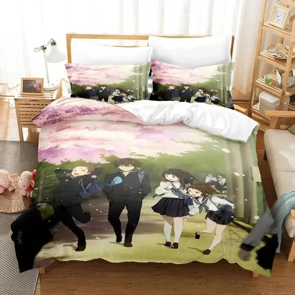 

Новый Постельный Комплект Хёка Односпальный Полуторный Двуспальный Кингсайз Комплект для Кровати Взрослый Детский Спальня Комплекты Пододеяльников 3D Принт Аниме Комплект Постельного Белья 70x133cm 2pcs