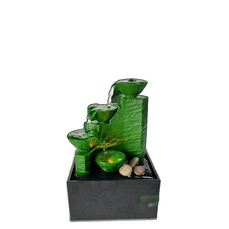 Desktop Rockery Waterfall Fountain for Home, Bedroom, or Living Room Decor