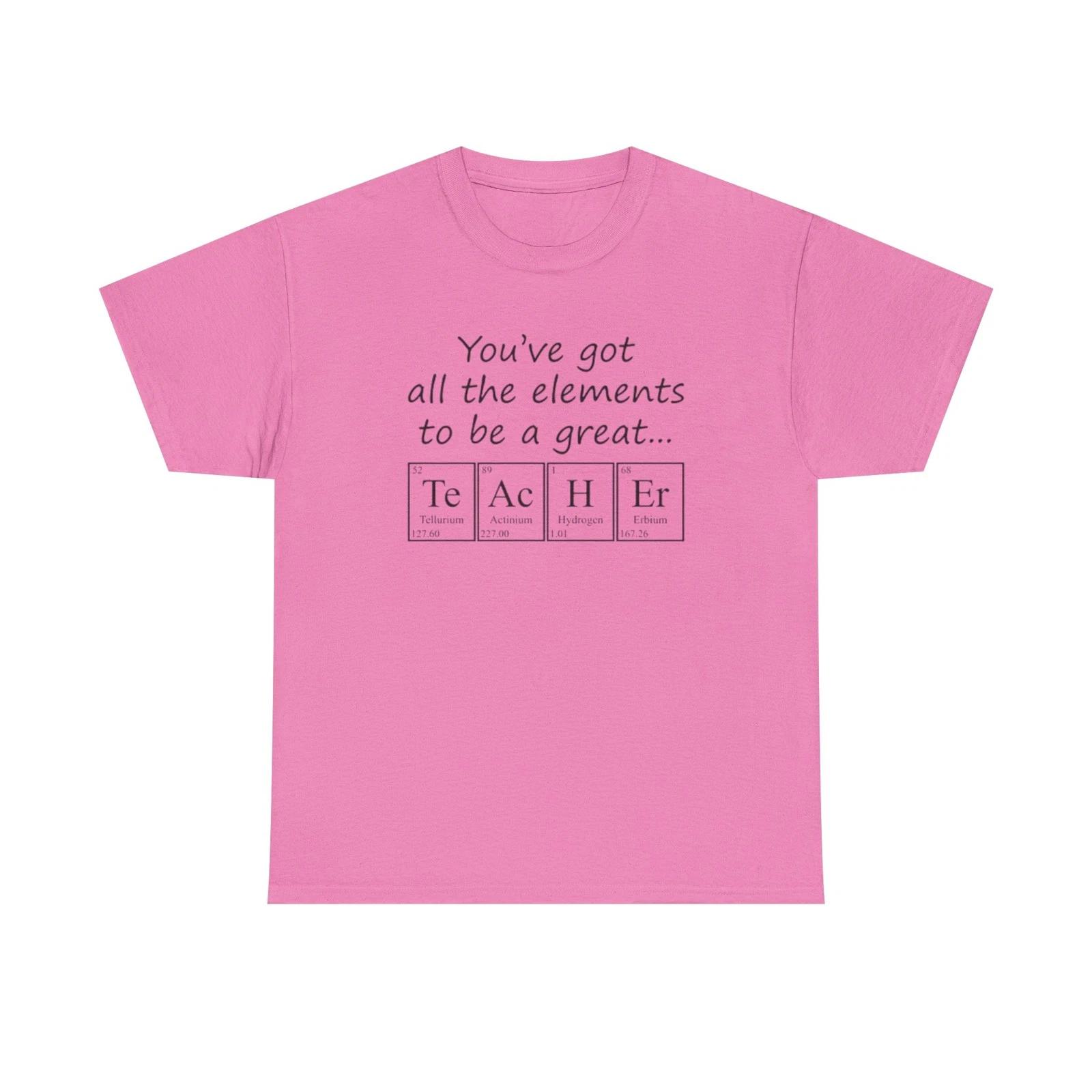 Teacher Elemental Quote Tee, Gift for Educators, Science Teacher T-Shirt, [...] 3XL