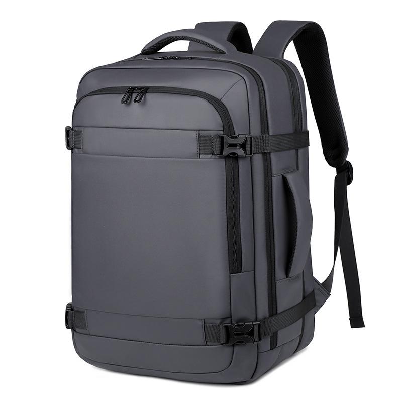 

Мужской рюкзак, Водостойкий рюкзак для деловых поездок, Большая вместимость, Ощущение высокого класса, Многофункциональный и расширяемый компьютерный рюкзак 32cm *46cm *20cm серый