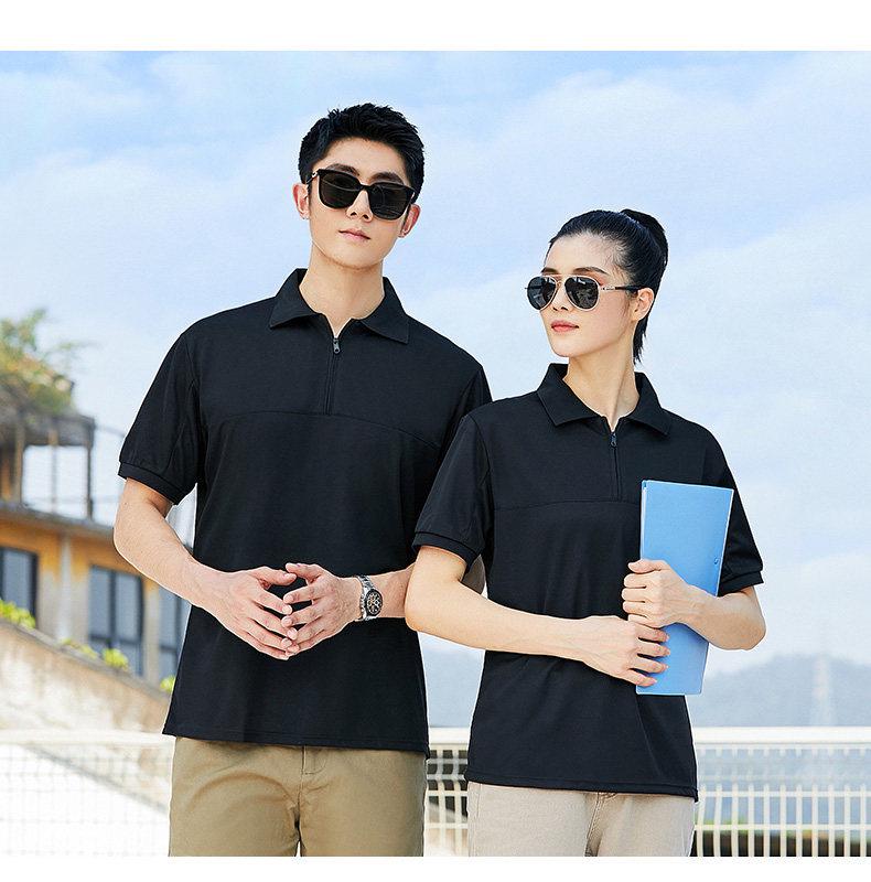 Quick-Drying Car Repair Uniform Short Sleeve Polo Shirt with Logo