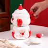 Creative Cartoon Santa Claus Ceramic Cup Christmas Cup Creative Mug Christmas Coffee Cup Gift Cup Set