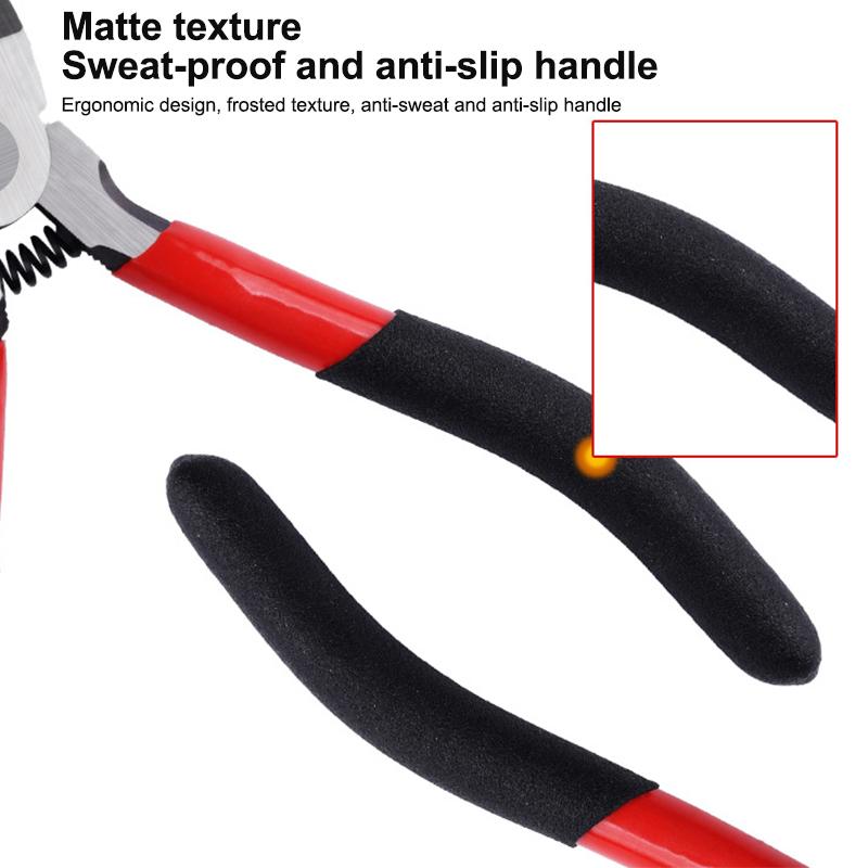 Pinze da Taglio Professionali da 4/5/6/8 Pollici Tronchesi Laterali per Filo Utensile da Taglio Elettrico Elettricisti Fai da Te Riparazione Utensili a Mano