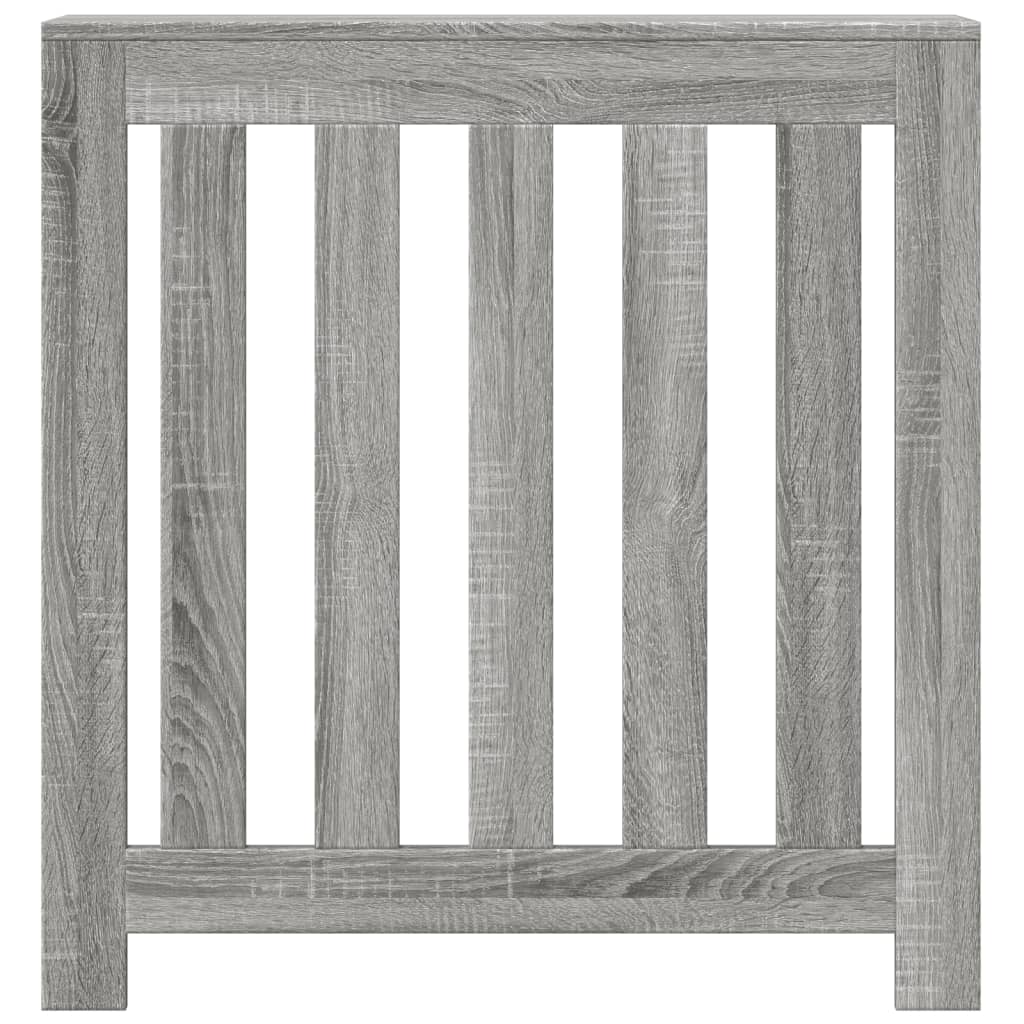 Radiator Cover Grey Sonoma 78 x 20 x 82 cm Particleboard