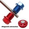 M14 Magnetisk Oljeavtappningsplugg Motorbottenplugg För Ducati Panigale V2 V4 V4R V4S 899 955 959 1100 1199 1299 -Ref.OE 89310153A 89310151A