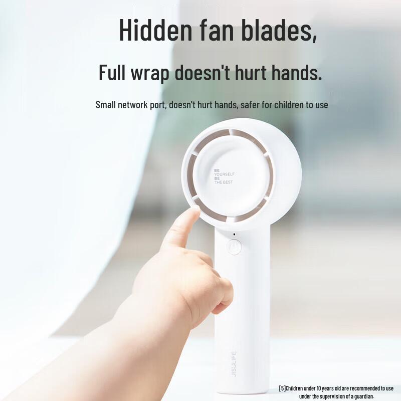 HANDUNYOU Portable Handheld Mini Bladeless USB Fan