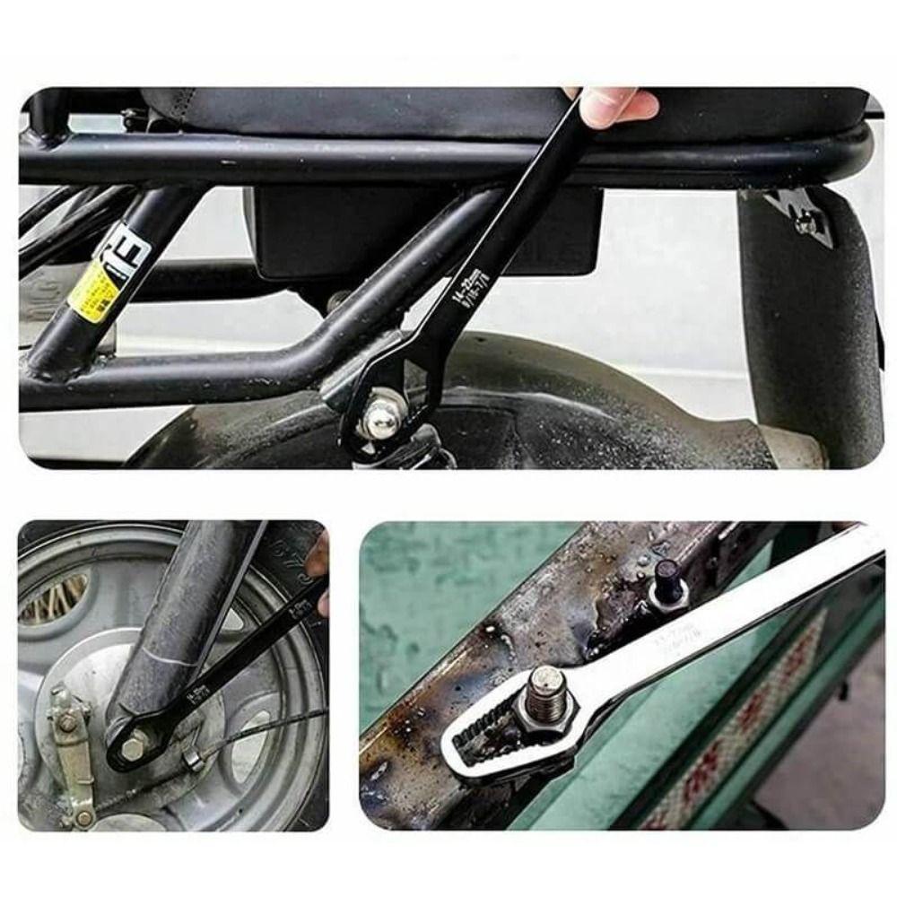 Multi-purpose Manual Repair Tool Ratchet Wrench Double-head Torx Spanner Universal Torx Wrench