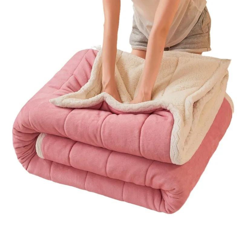 New Super Soft Fluffy Lightweight Fleece Blanket Autumn Winter Blanket Soft Fluffy Soft Warm Winter Blanket with Heat Retention