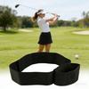 Golf Trainer Foldable Adjustable Elastic Nylon Adjustable Swing Correcting Arm Band for Men Women Boys Beginners Golfers