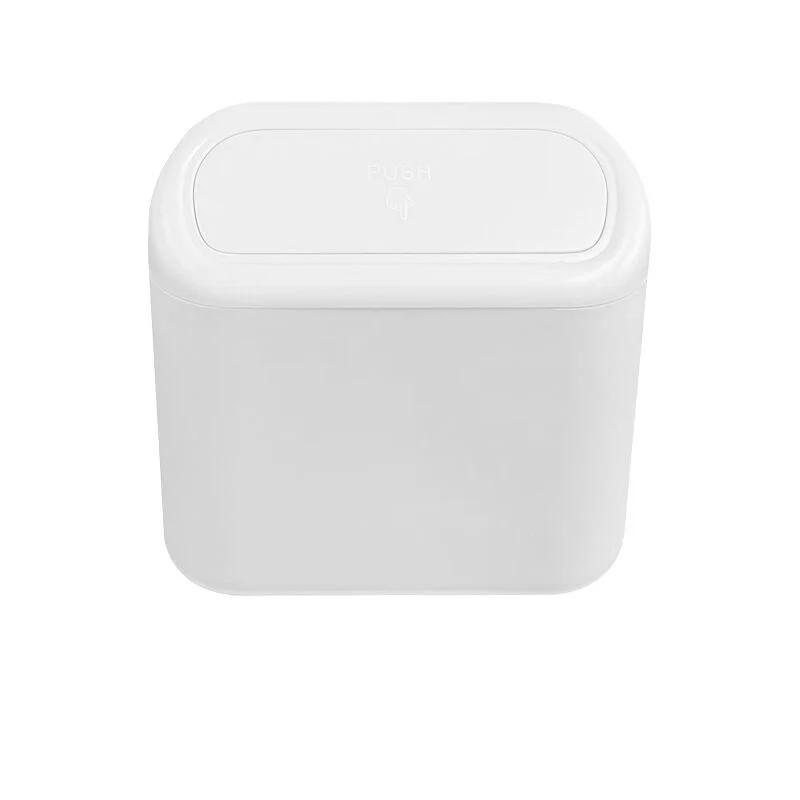 Car Trashbin Mini Portable Car Trash Bin Hanging Vehicle Garbage Storage Box Case Automobile Car Trash Can with Lid Waterproof