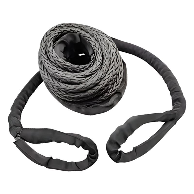 6m 26500lbs/12Ton Synthetic Winch Extension Line Rope Heavy-Duty Rescue Tow Rope Universal For ATV UTV 4x4 Off-Road Vehicle
