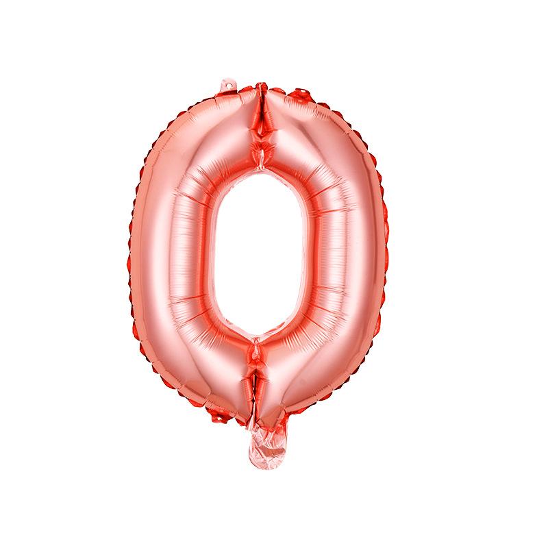 Skinny 32-Inch Rose Gold Letter Balloon Birthday Party Decoration Aluminum Film Balloon Silver Gold Helium Floating In The Air