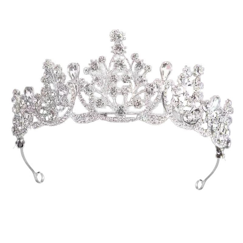 High End and Elegant Bride's Crown Headwear Hair Band Wedding and Celebration Accessories Hair Accessories Birthday Party Crowns Gifts