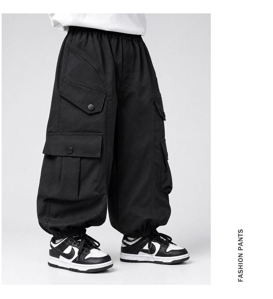 Pantalon Décontracté Automne Style Coréen pour Garçons - Vêtement Long Polyvalent pour Enfants
