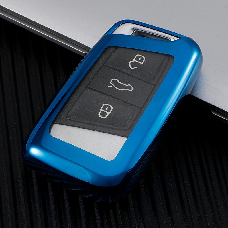 Etui na kluczyk Volkswagen Passat 2023 - Magotan B8 Nowy CC Powłoka ochronna z breloczkiem dla kobiet