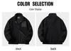 Men's Winter Velvet Fleece Jacket - Long Sleeve, Stand Collar, Thickened Casual Hoodie