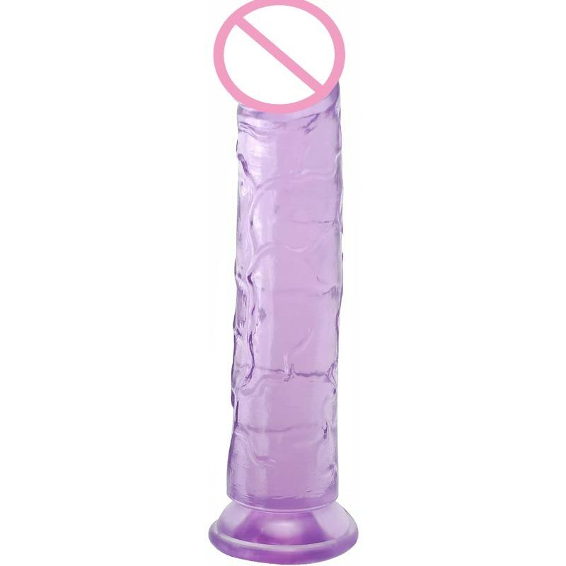 Vibrator Dildo Suction Cup Jelly Dick Realistic Soft Cup Adult Sex Toy for Women and Men Vaginal and Anal Masturbator Dildos