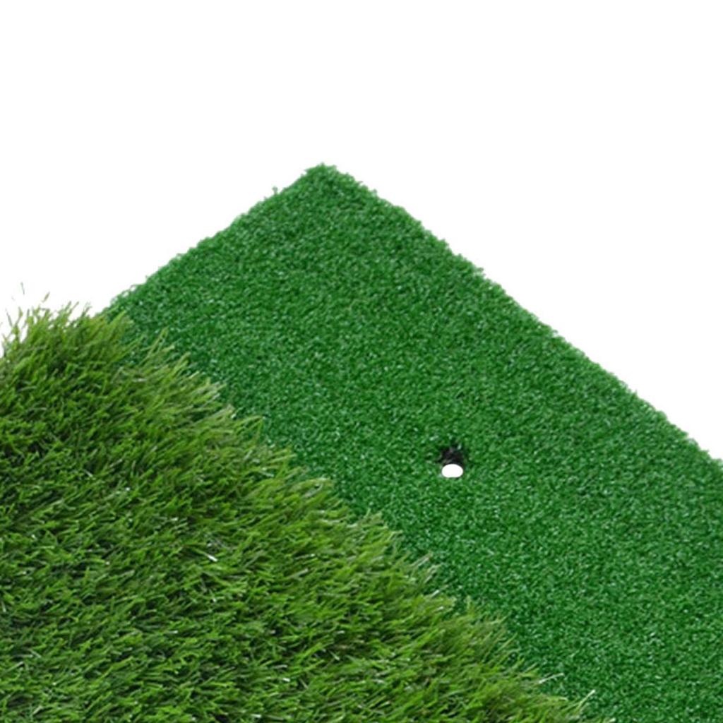 Golf Hitting Mat Pad Improve Skills 30 Cmx30 Cm Training Aid Portable for Adults and Family