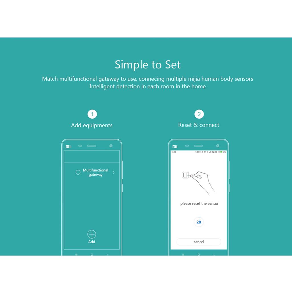 Original Xiaomi Human Body Sensor Home Accessories Smart