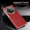 Premium Oil Wax Texture Leather Case for Oppo Find N6 Dual-Axis Hinge All-Inclusive Lens Protection Invisible Ring Stand Cover