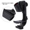 VGEBY 2-Piece Drum Microphone Stand Clamp Adjustable Microphone Holder 18mm-22mm Black
