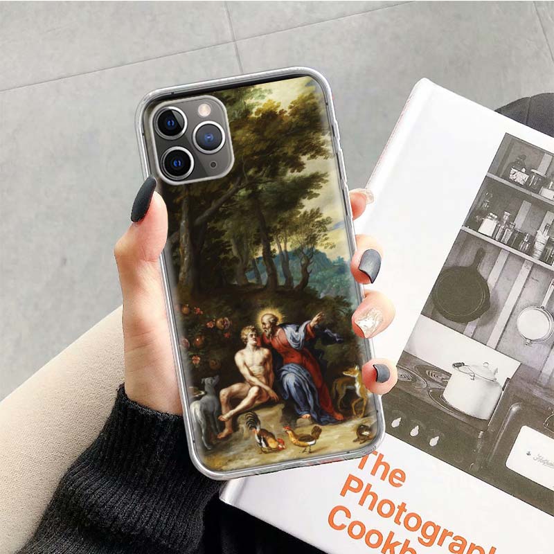 palace of versailles The Creation of Adam Phone Case For Apple iPhone 17 Air 16 15 Plus 14 + 13 Mini 12 11 Pro Max 7 8 SE 16Max