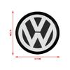 For Volkswagen 56mm Aluminum Alloy Car Wheel Center Decal Hub Sticker Emblem For VW Polo Passat B5 B6 B7 T4 T5 Golf 4 5 6 Tiguan Jetta Gol EO1