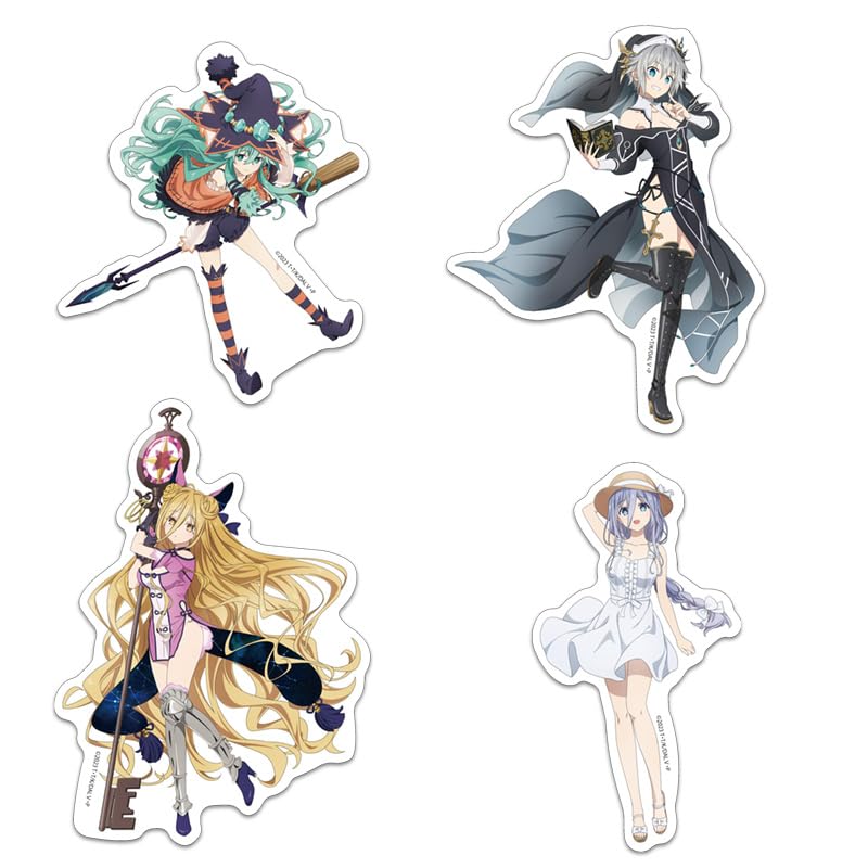 Date A Live V sběratelské vyřezávané samolepky, 12 kusů v krabičce