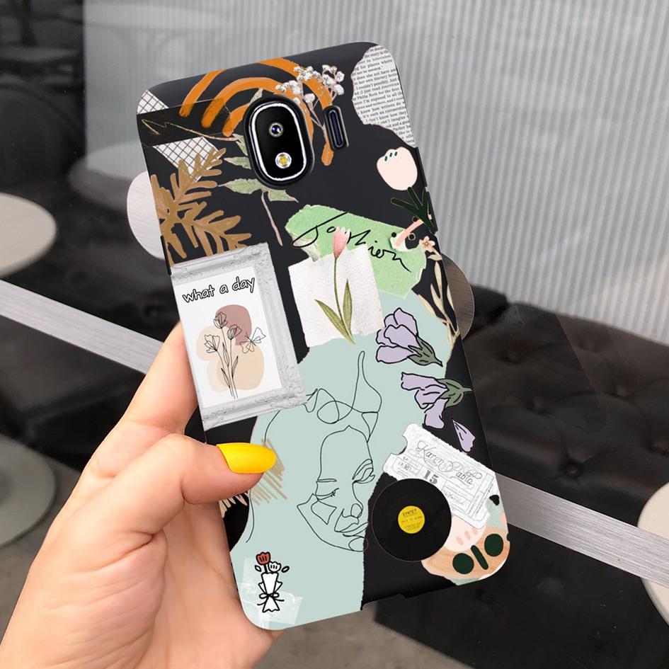 For Samsung Galaxy J4 J6 2018 EU Case SM-J400F J600F Lovely Cartoon Protective Skin Cover For Samsung J4 2018 J 4 J 6 Soft Coque
