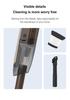 Cordless High-Power Vacuum Cleaner with Strong Suction and Push-Type Design, Portable and Multi-functional for Dust Removal.