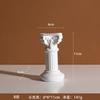 Scandinavian resin Roman column candlestick angel ornaments sculpture window sample room mini shooting props soft decorations