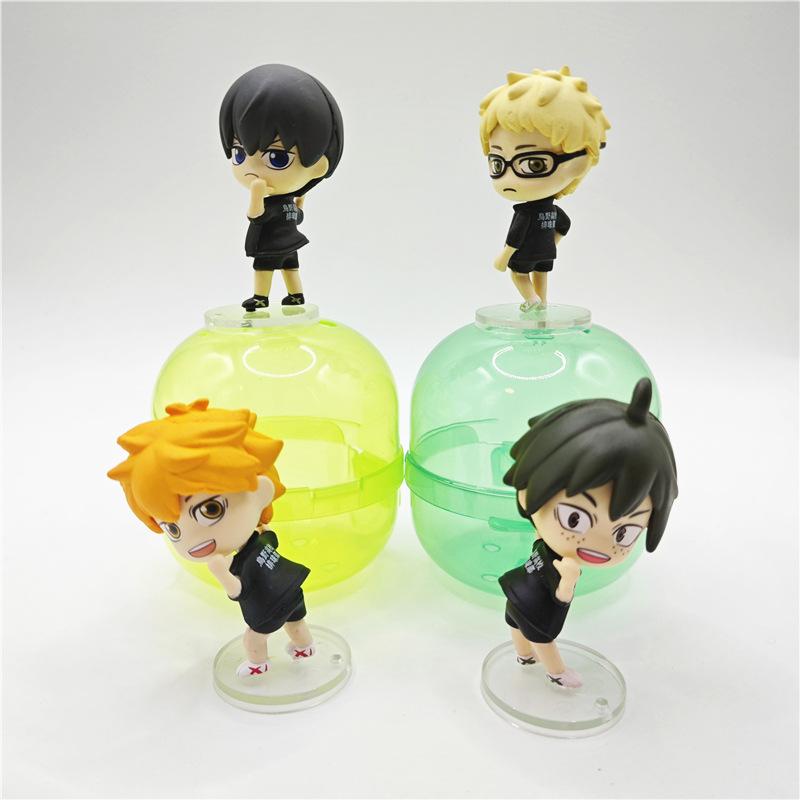 

Haikyuu Экшн-фигурка ПВХ Дисплей Командная форма Волейболист Аниме Персонаж Игрушка