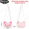 Ugly Teeth Monster Plush Toys Shoulder Bags Fugglers Wide Eyed Weirdo Sir Belch Peluche Dolls Crossbody Bags