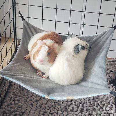 Lovely Hamster Hangable Hammock Single Layer Breathable Hammock Creative Cartoon Skin-Friendly Hammock Small Pet Supplies
