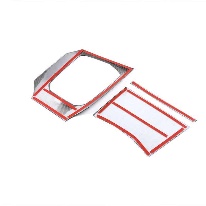 ABS Carbon Fiber Interior Kit Dashboard Console Gear Shift Panel Decoration Cover Trim Stickers For BMW 3 Series G20 -